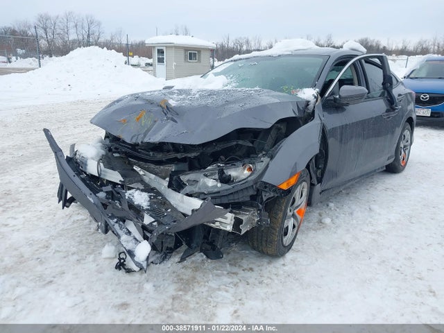 Honda Civic Lx 2018 2HGFC2F51JH596704 Image 2