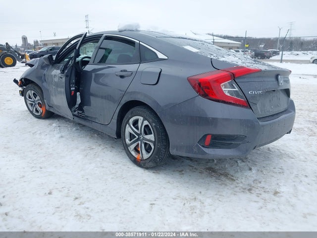 Honda Civic Lx 2018 2HGFC2F51JH596704 Image 3