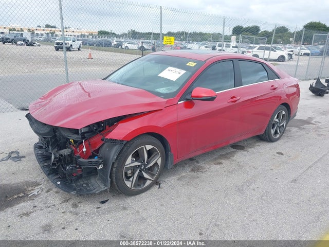Hyundai Elantra Limited 2023 KMHLP4AG7PU423622 Image 2