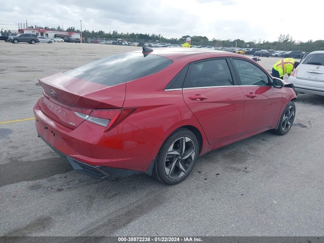 Hyundai Elantra Limited 2023 KMHLP4AG7PU423622 Image 4
