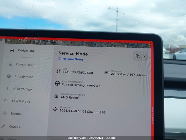 Tesla Model 3 Rear-wheel Drive 2022 5YJ3E1EAXNF373318 Image 15