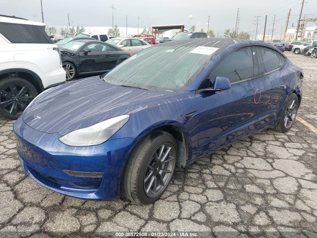 Tesla Model 3 Rear-wheel Drive 2022 5YJ3E1EAXNF373318 Image 2