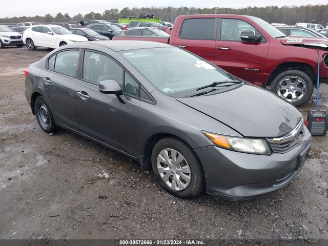 2012 HONDA CIVIC LX VIN: 2HGFB2F53CH583927