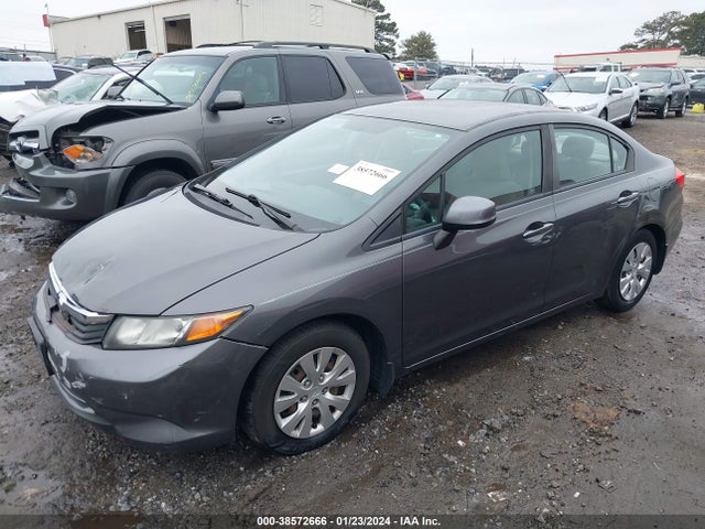 2012 HONDA CIVIC LX VIN: 2HGFB2F53CH583927