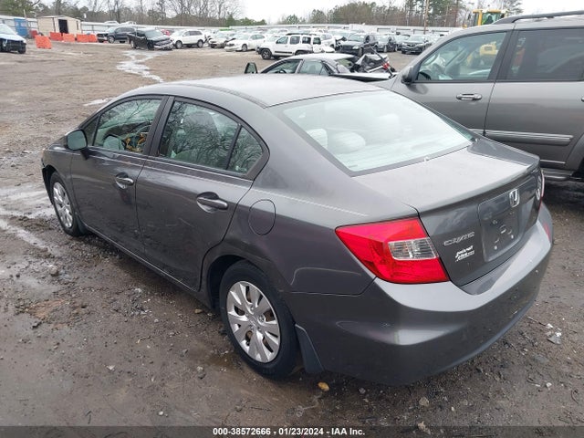 2012 HONDA CIVIC LX VIN: 2HGFB2F53CH583927