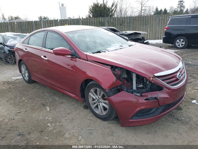 2014 HYUNDAI SONATA GLS VIN: 5NPEB4AC2EH910680