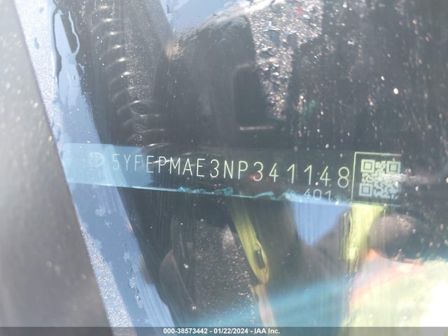 Toyota COROLLA LE 2022 5YFEPMAE3NP341148 Image 9