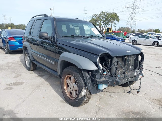 2005 JEEP LIBERTY SPORT VIN: 1J4GL48K65W676051
