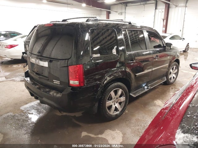 2013 HONDA PILOT TOURING VIN: 5FNYF4H94DB016804