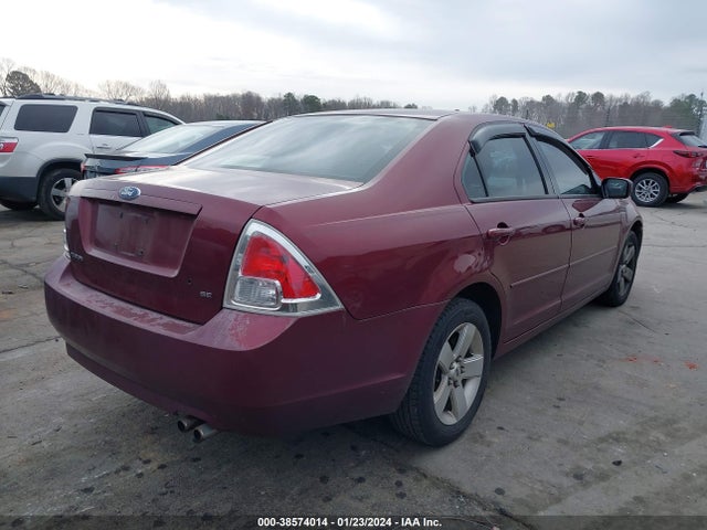 2006 FORD FUSION SE VIN: 3FAFP07Z36R150676