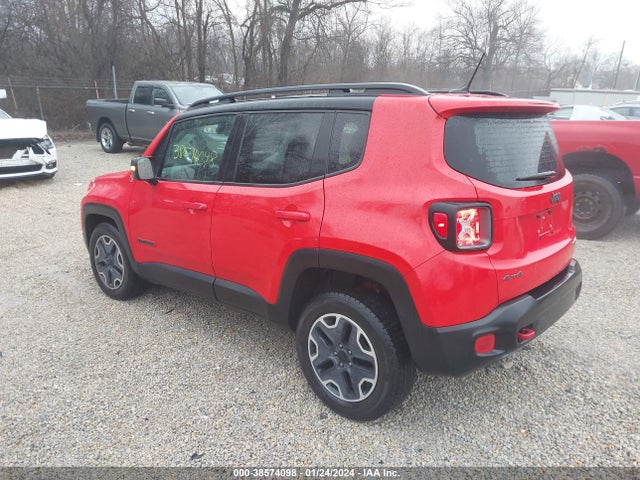 2016 JEEP RENEGADE TRAILHAWK VIN: ZACCJBCT6GPD66450