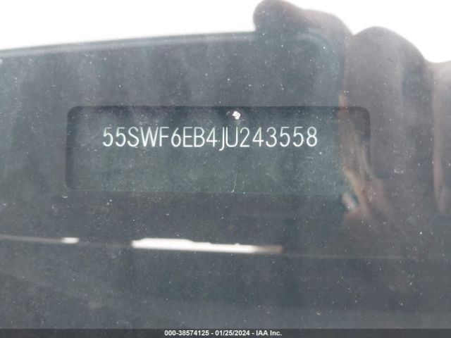55SWF6EB4JU243558 Mercedes-Benz Amg C 43 4matic