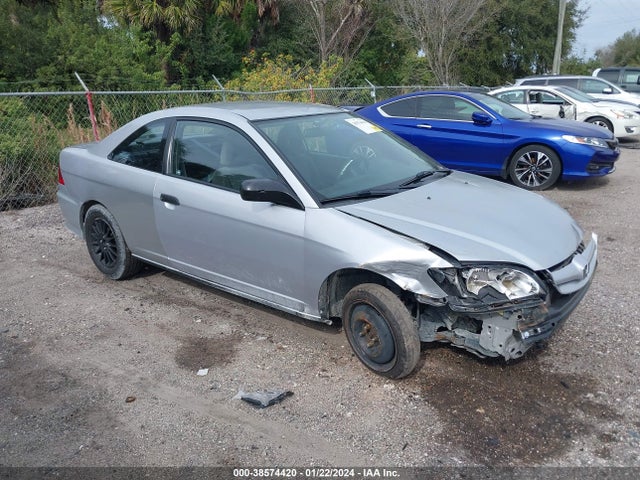 2005 HONDA CIVIC VP VIN: 1HGEM221X5L071533
