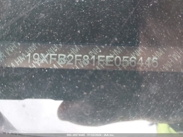 19XFB2F81FE056445 Honda CIVIC EX