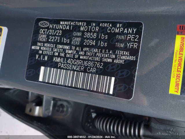 Hyundai ELANTRA SE 2024 KMHLL4DG8RU686762 Image 9