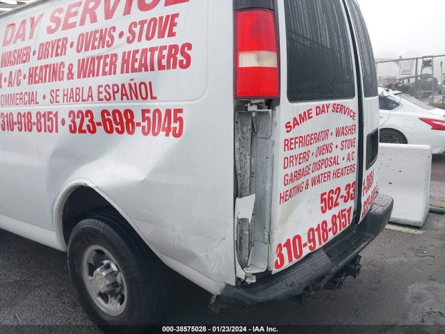 Chevrolet Express 2500 Work Van 2014 1GCWGFCA3E1149789 Image 6