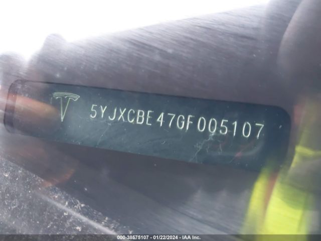 5YJXCBE47GF005107 Tesla Model X 75d/p100d/p90d