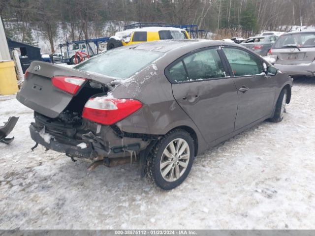 KNAFX4A63E5074827 KIA FORTE LX