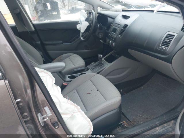 KNAFX4A63E5074827 KIA FORTE LX