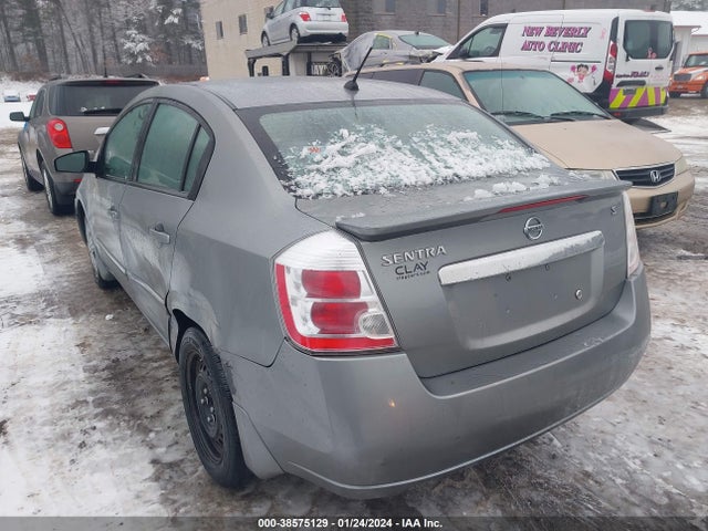 2012 NISSAN SENTRA 2.0 S VIN: 3N1AB6AP9CL654518