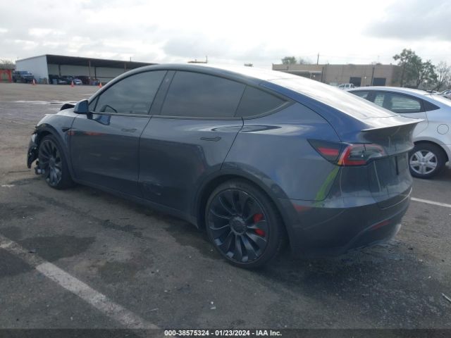 2022 TESLA MODEL Y 7SAYGDEF5NF411263 Photo 2