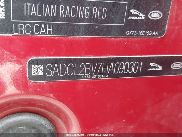 2017 JAGUAR F-PACE SADCL2BV7HA090301 Photo 8