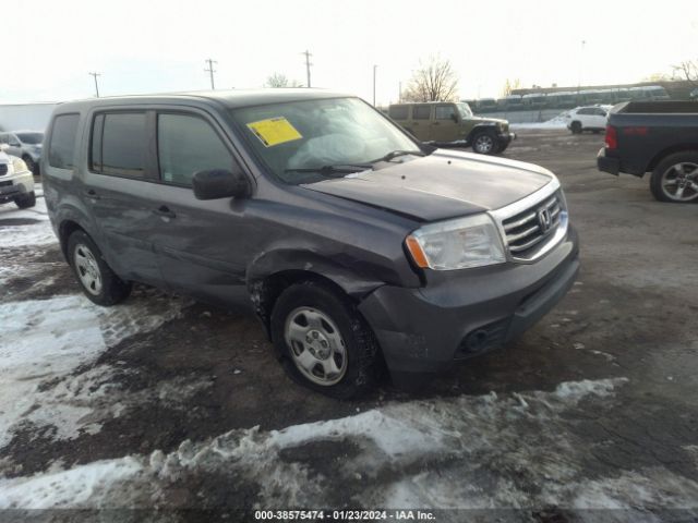5FNYF4H22EB012013 Honda PILOT LX