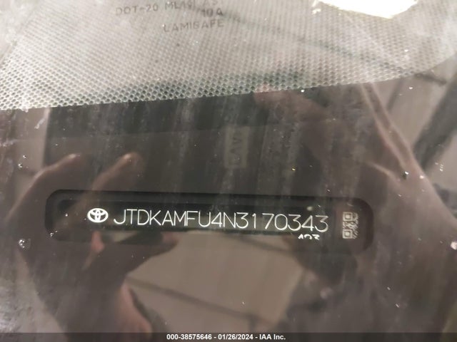 Toyota PRIUS XLE 2022 JTDKAMFU4N3170343 Image 9