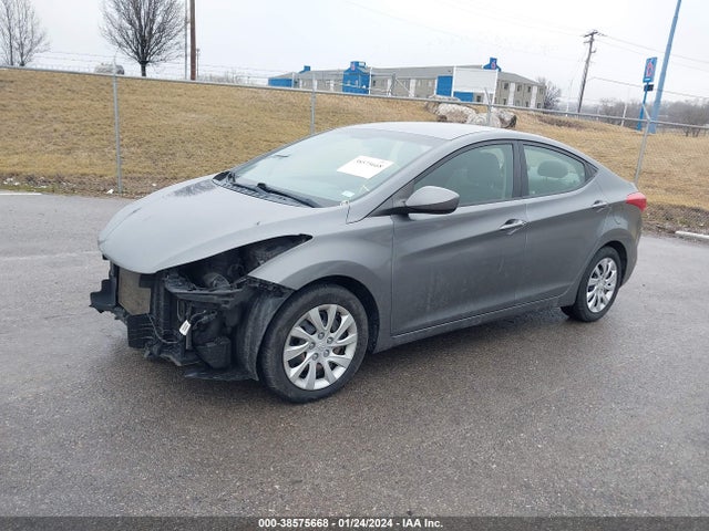 2012 HYUNDAI ELANTRA GLS VIN: 5NPDH4AE2CH078055