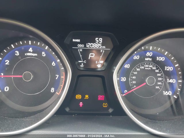 2012 HYUNDAI ELANTRA GLS VIN: 5NPDH4AE2CH078055