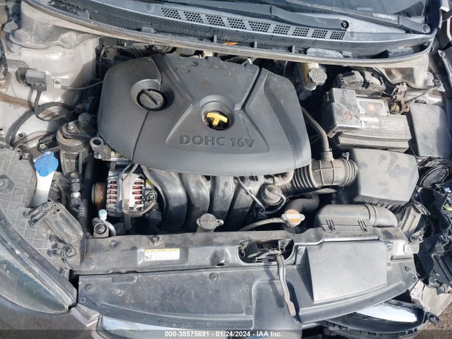 2012 HYUNDAI ELANTRA GLS VIN: 5NPDH4AE2CH140537