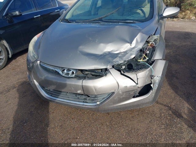 2012 HYUNDAI ELANTRA GLS VIN: 5NPDH4AE2CH140537