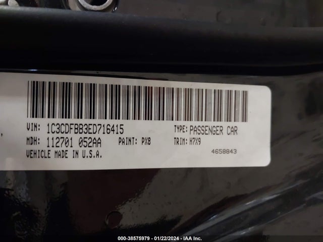 Dodge DART SXT 2014 1C3CDFBB3ED716415 Image 9