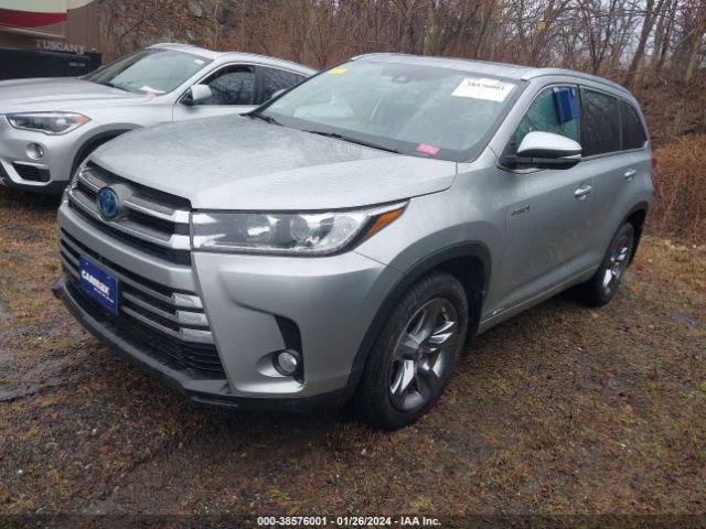 5TDDGRFHXJS050059 Toyota Highlander Hybrid Limited Platinum