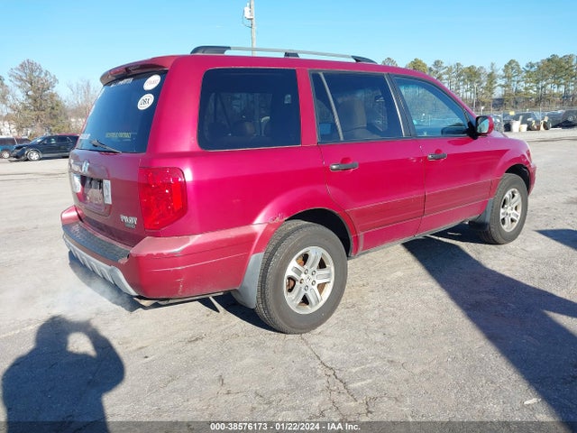2004 HONDA PILOT EX-L VIN: 2HKYF18564H516217