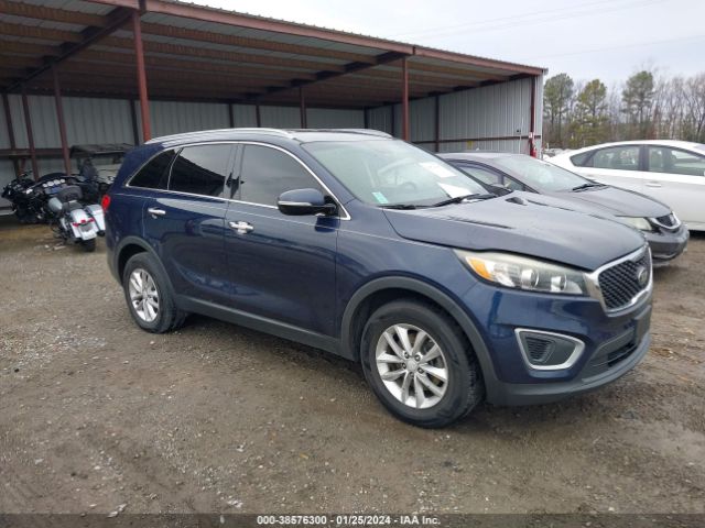Auction sale of the 2016 Kia Sorento 2.4l Lx, vin: 5XYPG4A33GG014201, lot number: 38576300