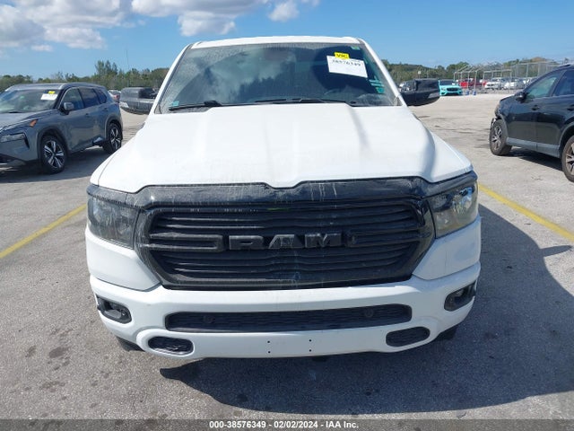 2021 RAM 1500 BIG HORN 4X2 5'7 BOX VIN: 1C6RREFT5MN543341