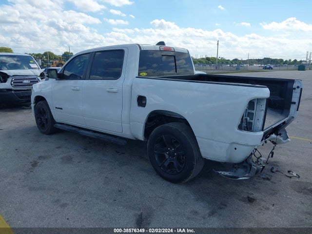 2021 RAM 1500 BIG HORN 4X2 5'7 BOX VIN: 1C6RREFT5MN543341