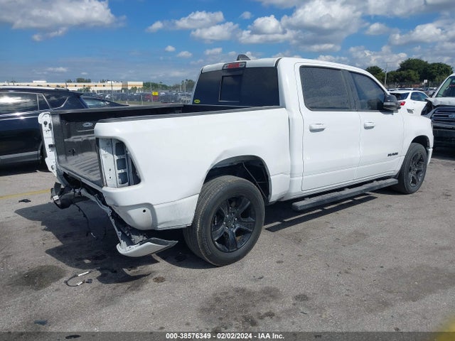 2021 RAM 1500 BIG HORN 4X2 5'7 BOX VIN: 1C6RREFT5MN543341