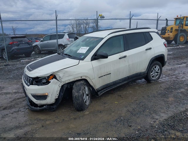 Jeep Compass Sport 4x4 2018 3C4NJDAB4JT126649 Image 2