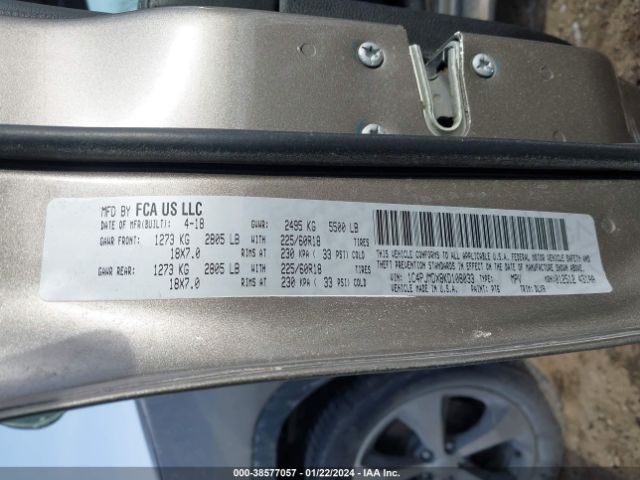 1C4PJMDX8KD108033 Jeep Cherokee Limited 4x4