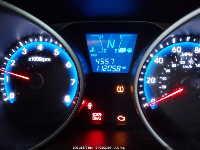 2012 HYUNDAI TUCSON GLS VIN: KM8JU3AC5CU358433