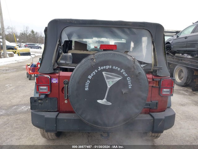 2008 JEEP WRANGLER X VIN: 1J4FA24158L635791