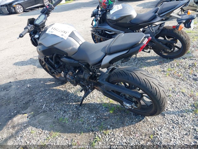 2019 YAMA MTO7 VIN: JYARN27Y5KA001172