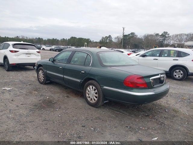 2000 LINCOLN CONTINENTAL VIN: 1LNHM97V0YY826093