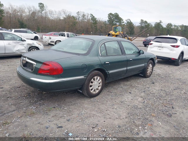 2000 LINCOLN CONTINENTAL VIN: 1LNHM97V0YY826093