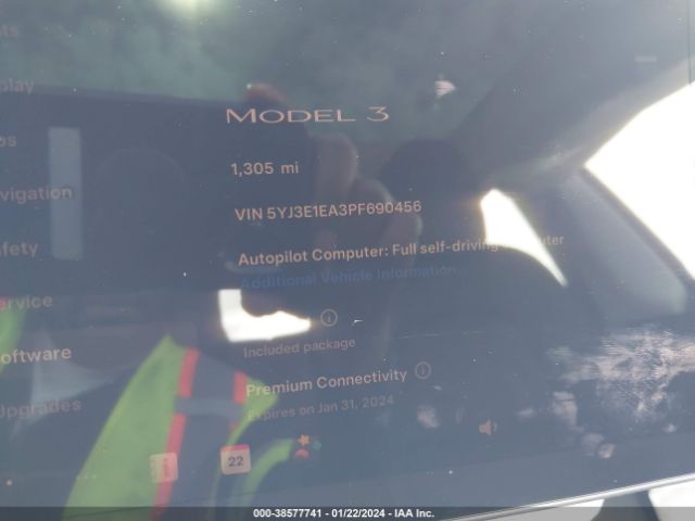 5YJ3E1EA3PF690456 Tesla Model 3 Rear-wheel Drive