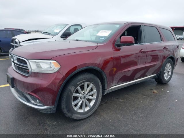 1C4RDHAG0KC721555 Dodge Durango Sxt Rwd