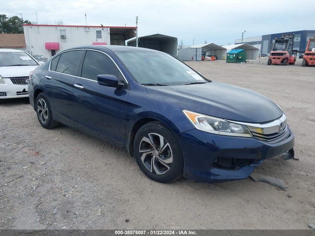 Honda ACCORD LX 2016 1HGCR2F39GA146676 Image 1