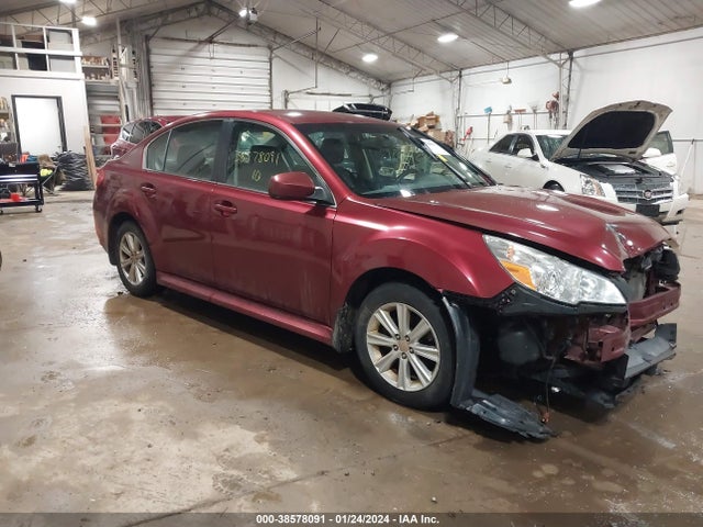 2010 SUBARU LEGACY 2.5I PREMIUM VIN: 4S3BMBC68A3240292